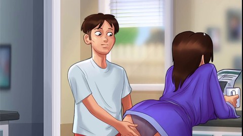 Sexy Korean aunty Proxy brings the heat in a summer saga