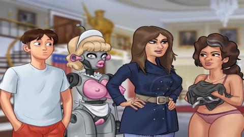 Le nouveau défi professionnel de Consuela dans Summertime Saga - Épisode 182