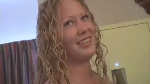 Shy teen enjoys getting wild