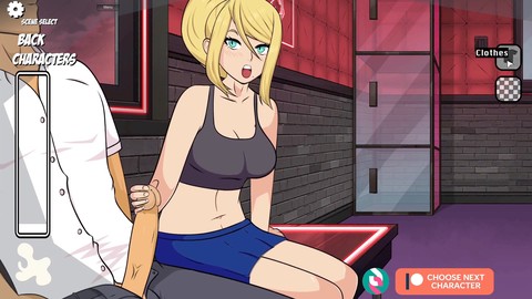 Avventura hentai di Samus Aran: divertimento di gioco glory hole
