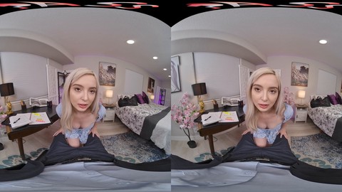 Lexi Lore donne vie à vos fantasmes VR les plus fous avec une pipe chaude et une éjaculation crémeuse dans FuckPassVR