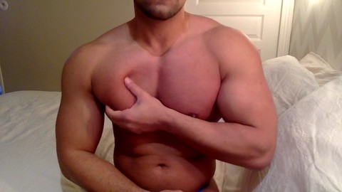 Gay gut, biceps, oil