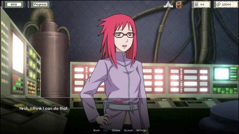 Naruto-themed hentai training session featuring Karin by Loveskysan69