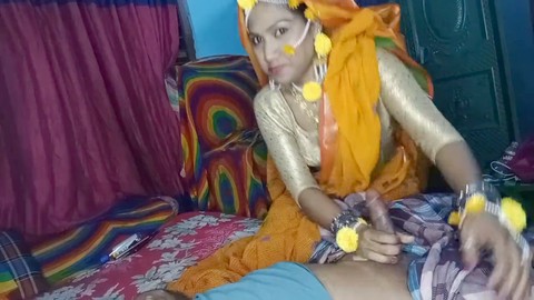 Nuit de passion hardcore fraîche et ardente d'un couple bangladais avec sexe oral et en levrette