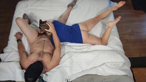 결혼, 금발 머리, 발 애무